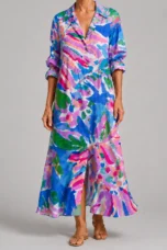 Rosine | Unlined Floral Maxi Dress