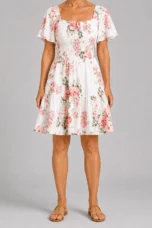 Sylvine | Waist Tie Floral Dress