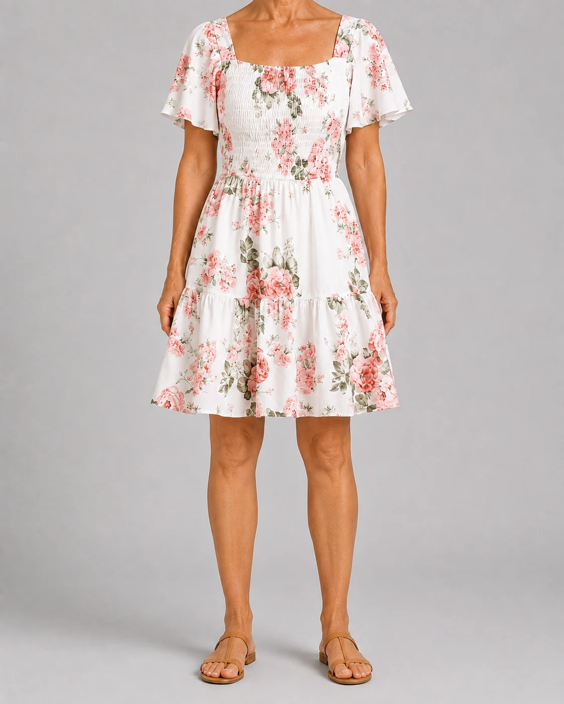 Sylvine | Waist Tie Floral Dress