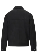 Rosario | Faux Suede Flap Pocket Jacket