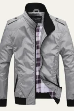 Jules | Stand Collar Bomber Jacket