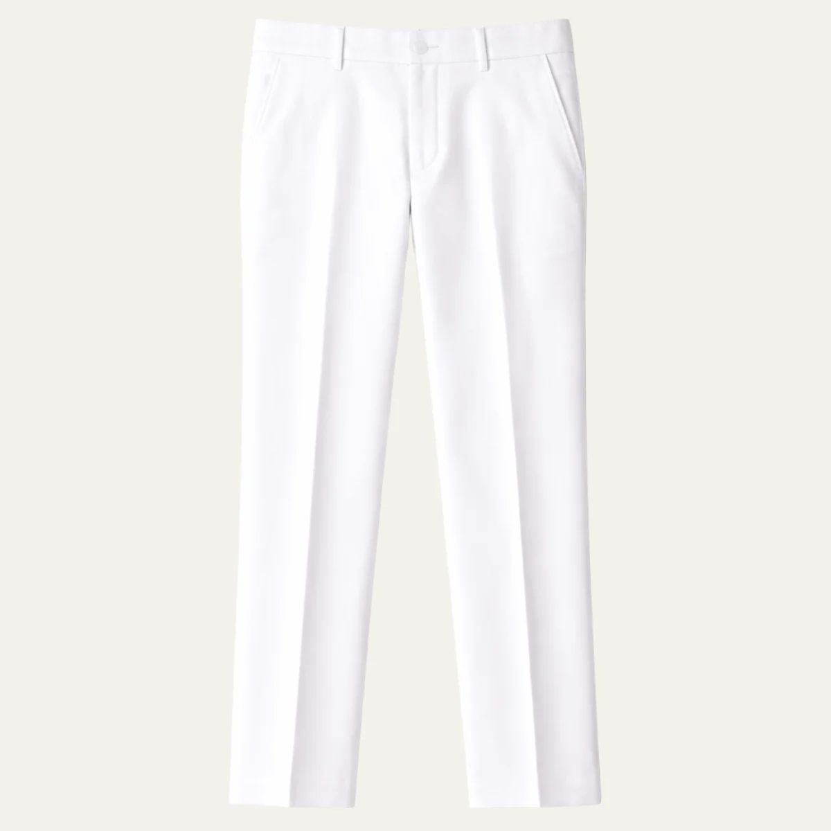 Francine | Loose Cotton-Blend Trousers