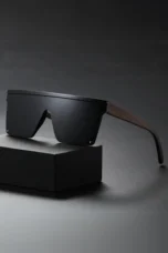 Bamboo Arm Polarized Sunglasses