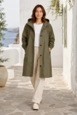 Adelaide | Hooded Water-Resistant Trench