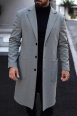 Gerard | Single Breasted Wool Overcoat