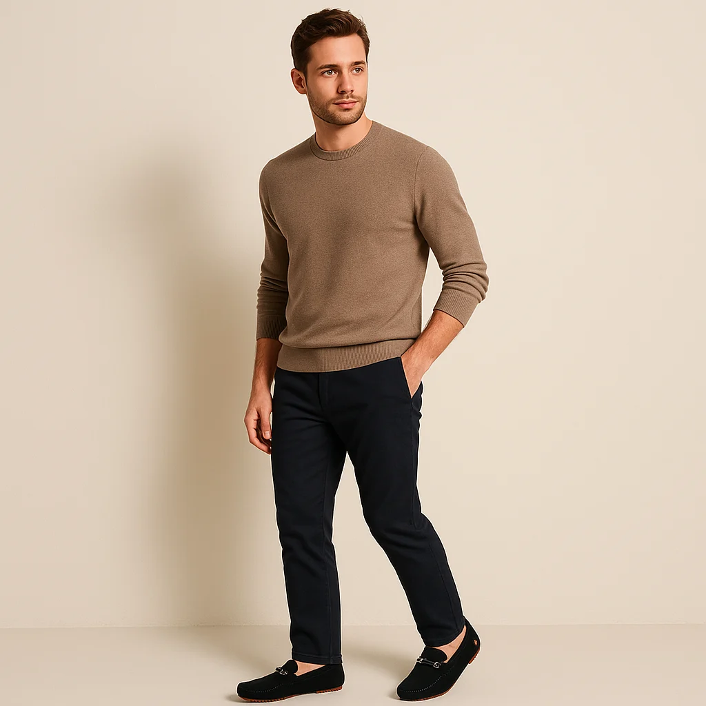 Conrad | Treaded Suede Driving Loafers