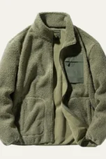 Edgar | Brushed Fleece Full Zip Jacket