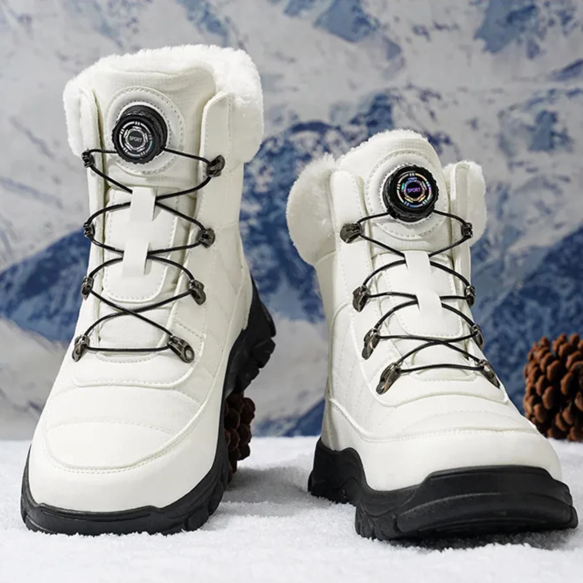 Horace | Plush Lined High Snow Boot