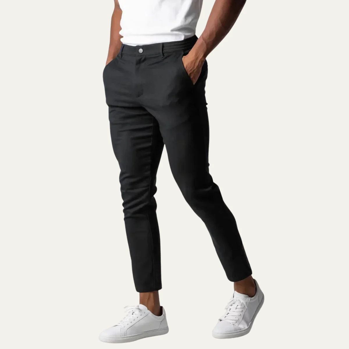 Murielle | Slim Cotton-Blend Chino