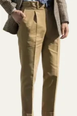 Francine | Loose Cotton-Blend Trousers