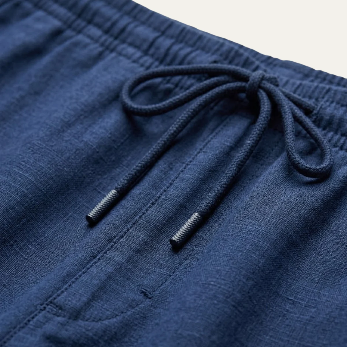 Gilberte | Cotton-Hemp Straight Trousers