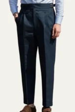 Francine | Loose Cotton-Blend Trousers