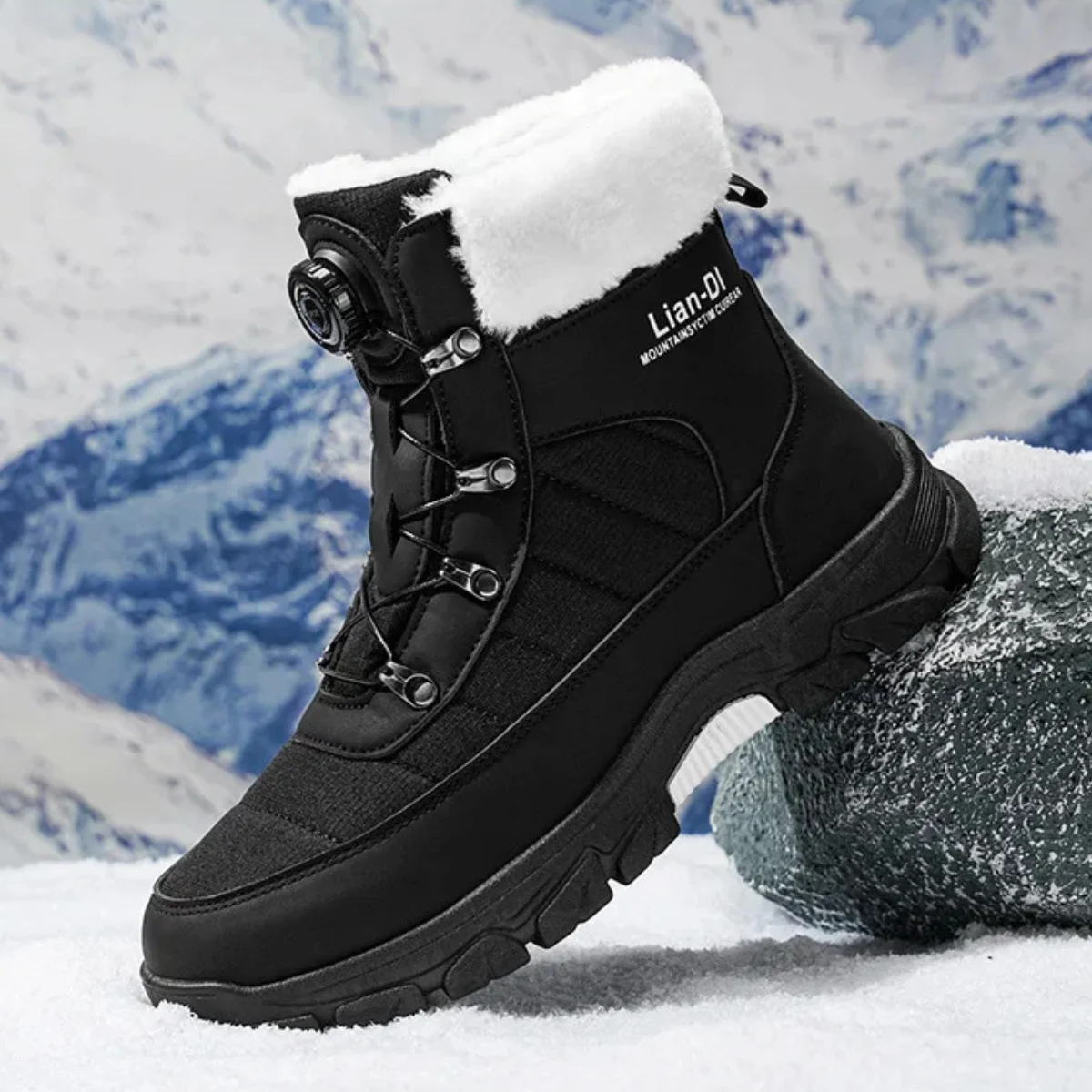 Horace | Plush Lined High Snow Boot