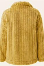 Henriette | Teddy Jacket, Fold-Over Collar