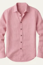 Léa | 100% Linen Long Sleeve Shirt