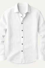 Léa | 100% Linen Long Sleeve Shirt