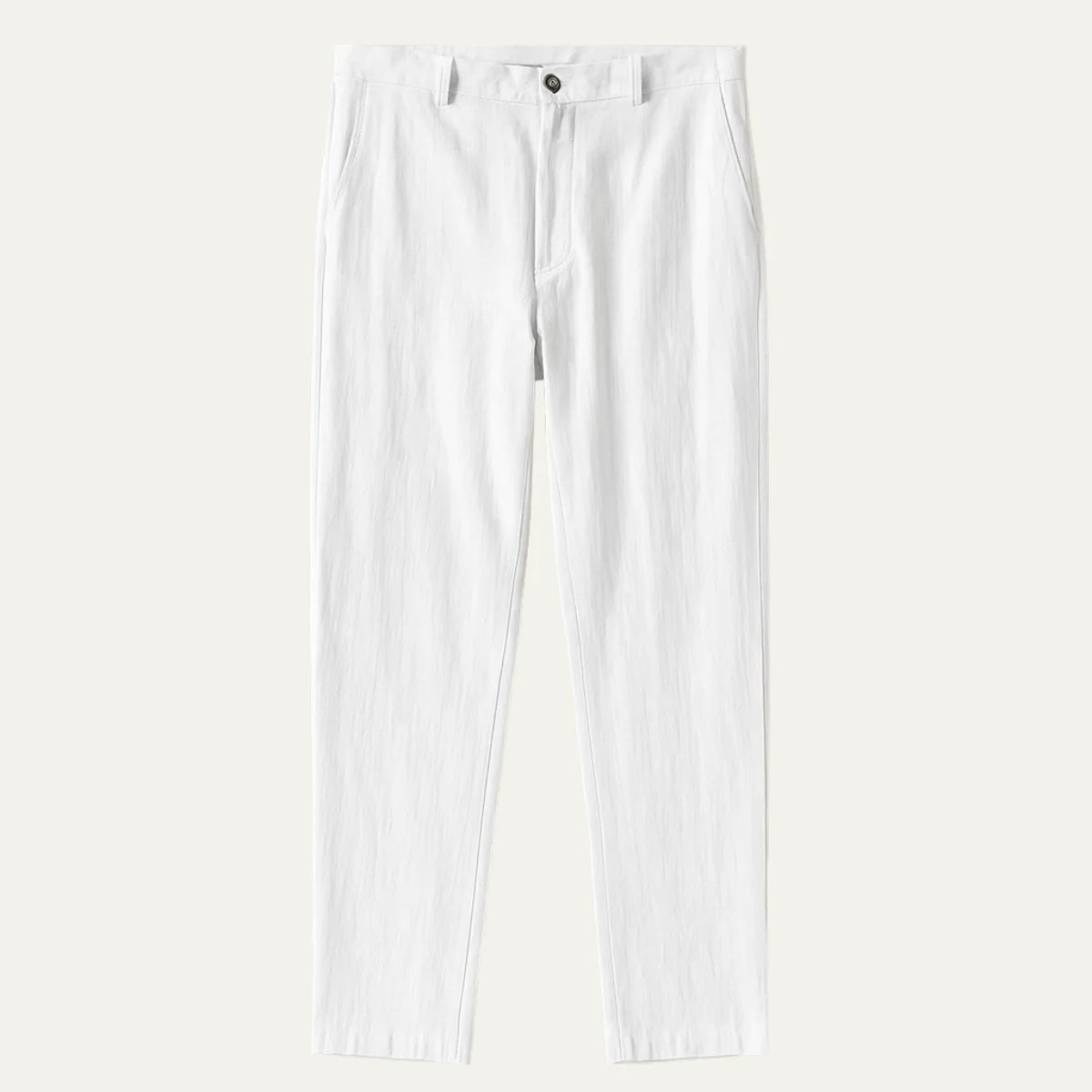 Beverly | Linen Straight Leg Trousers