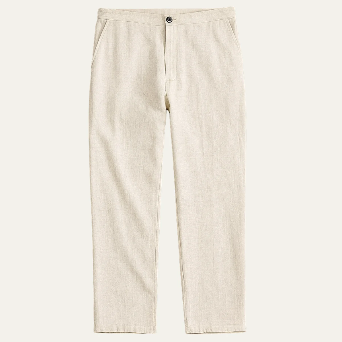 Beverly | Linen Straight Leg Trousers