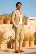 Léonard | Linen Two-Piece Suit