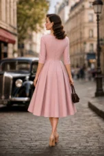 Florida | Stretch Woven Swing Midi Dress