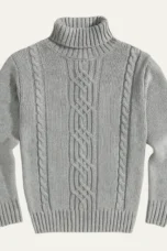 Josue | 100% Merino Cable Turtleneck