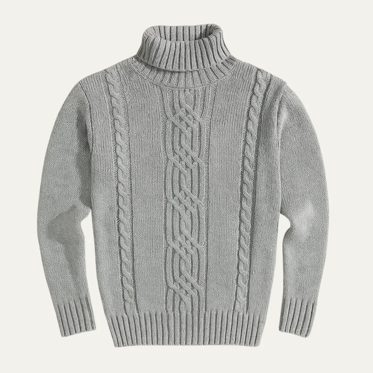 Josue | 100% Merino Cable Turtleneck