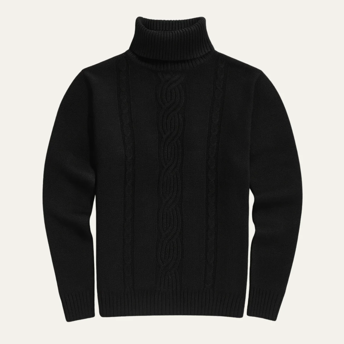 Josue | 100% Merino Cable Turtleneck