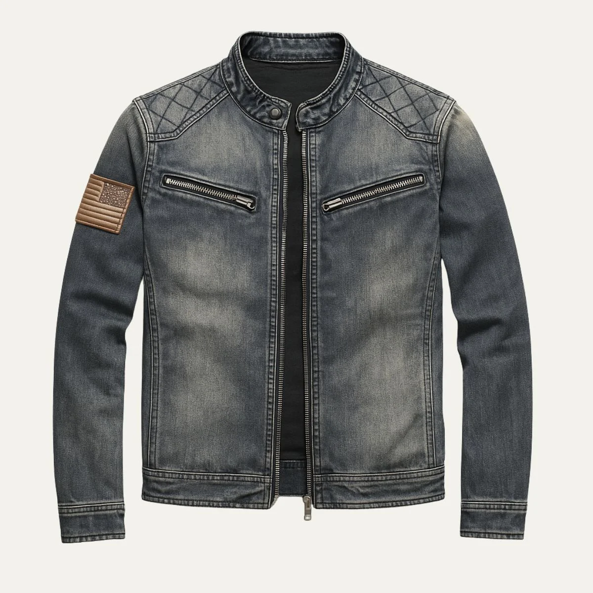 Placide | Heavy Washed Denim Jacket