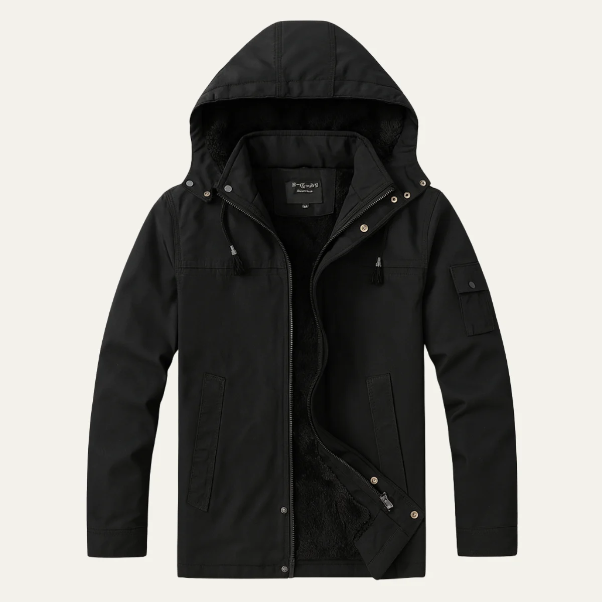 Florent | Quilted Lined Hooded Parka