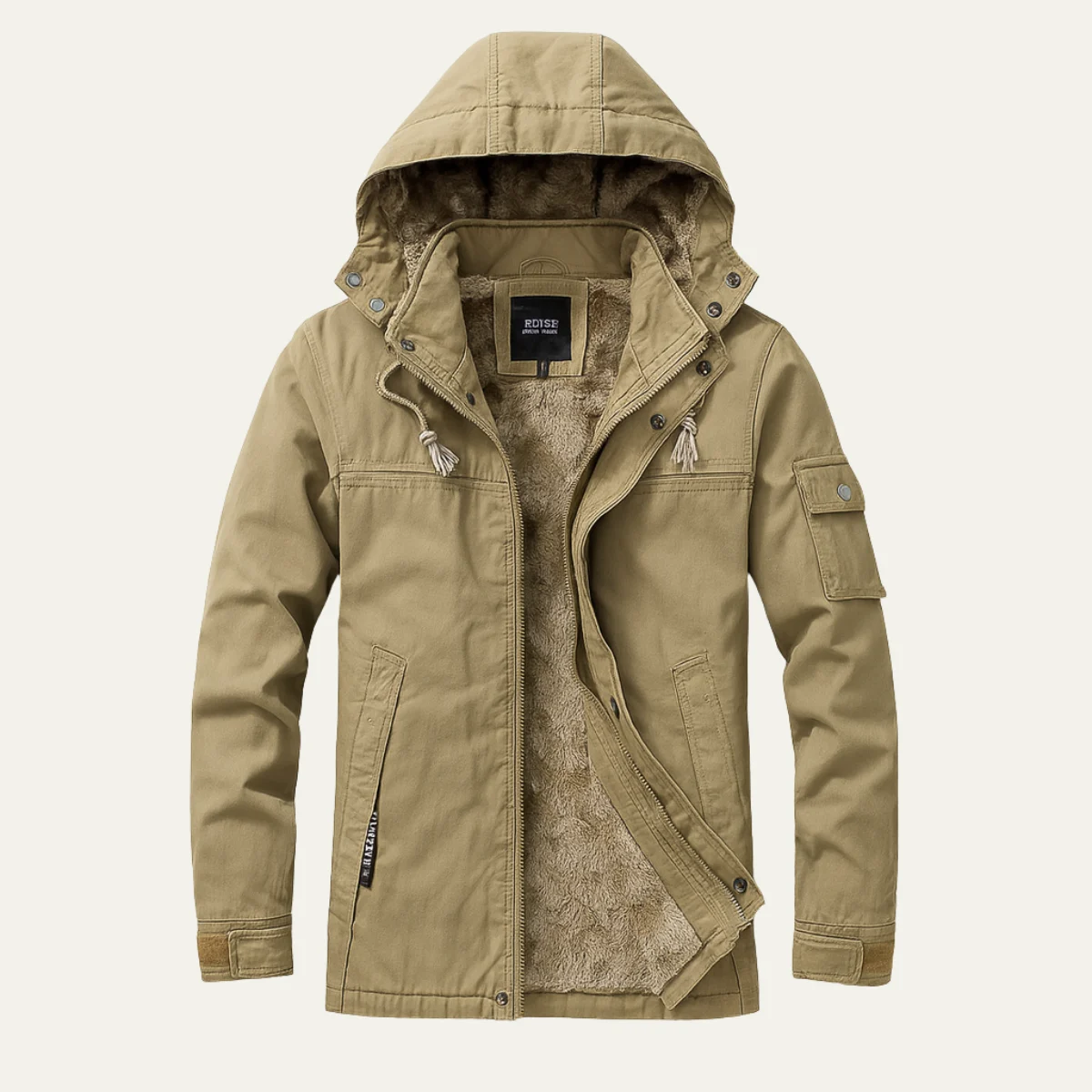 Florent | Quilted Lined Hooded Parka