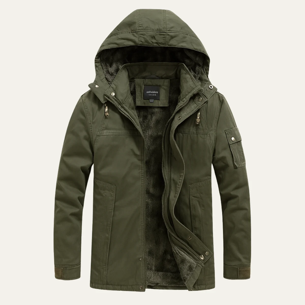 Florent | Quilted Lined Hooded Parka