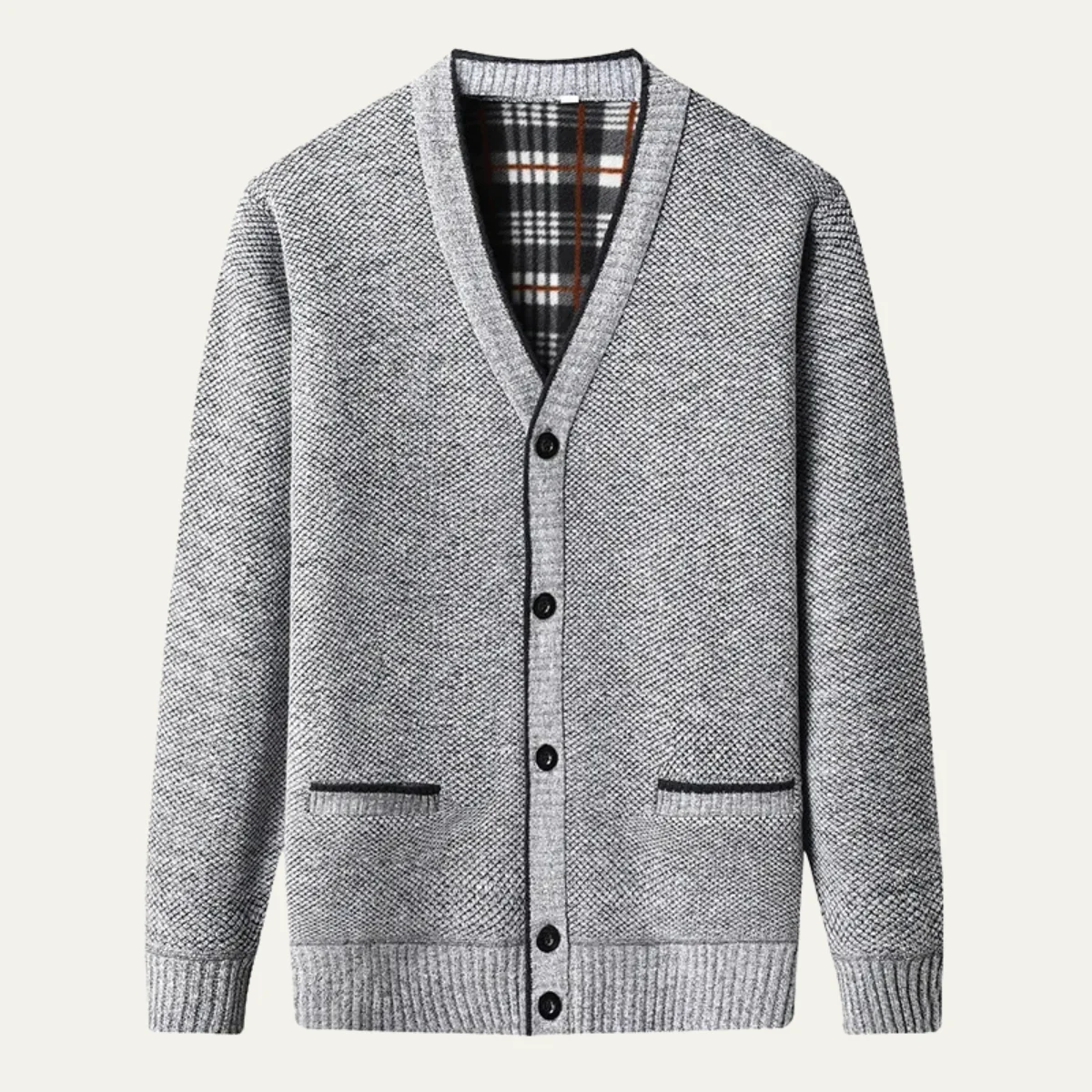 Israel | Fleece Lined Knit Cardigan