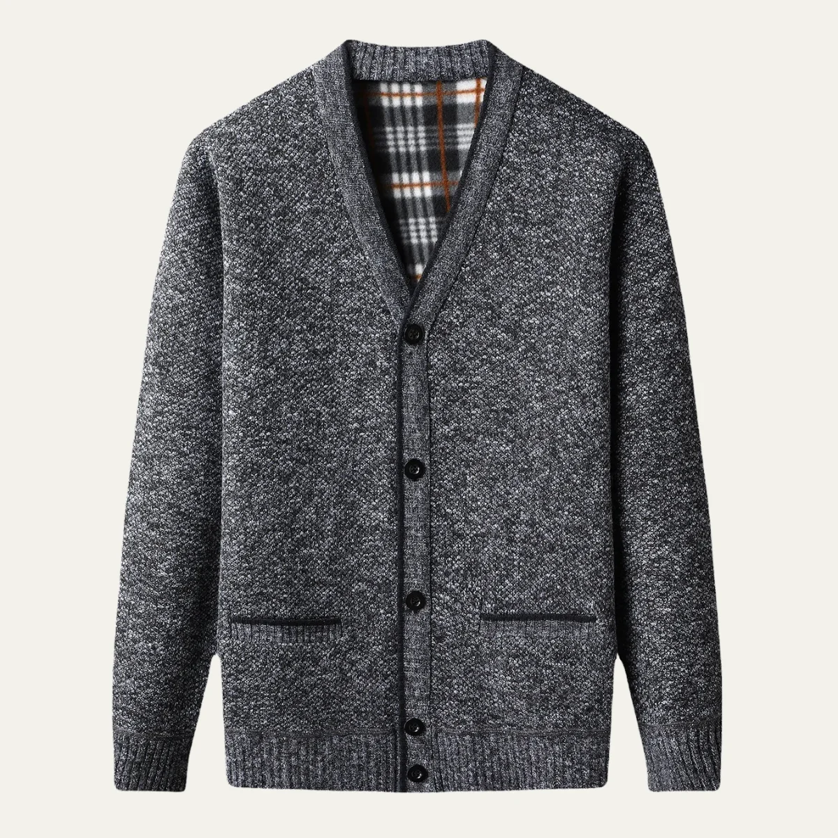 Israel | Fleece Lined Knit Cardigan