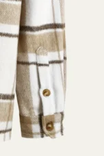 Leandre | Sherpa Backed Plaid Shirt Jacket