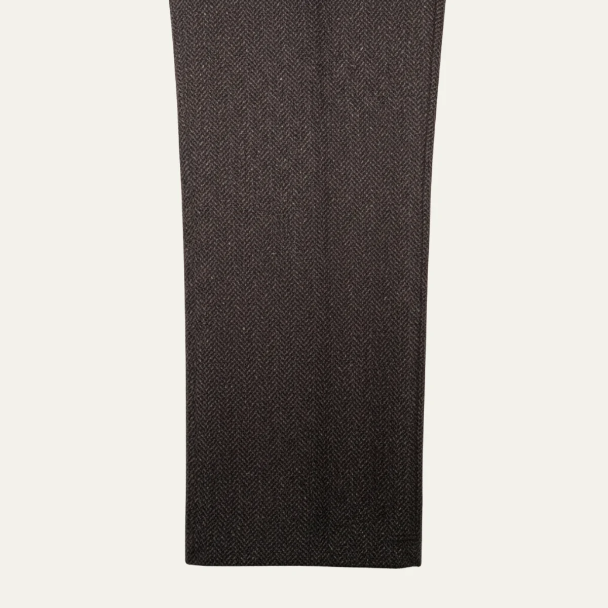 Clémence | High Waist Wool Tweed Trousers