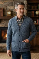 Israel | Fleece Lined Knit Cardigan