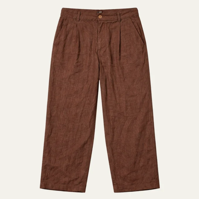 Sylvie | Oversized Linen Trousers