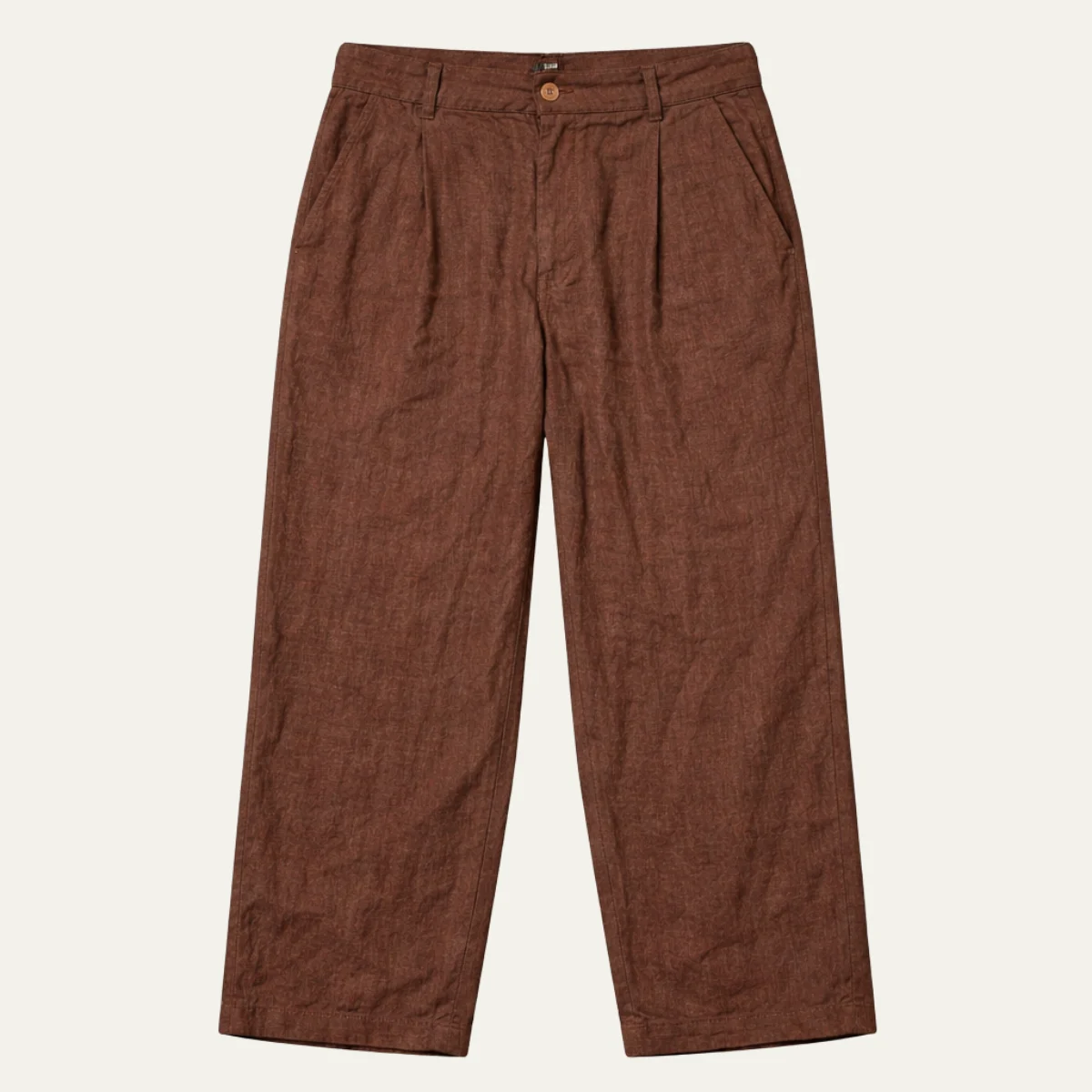 Sylvie | Oversized Linen Trousers