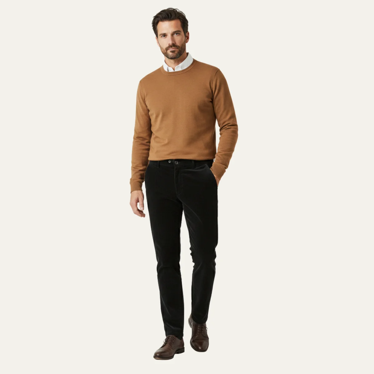 Fernanda | Dense Wale Corduroy Trousers