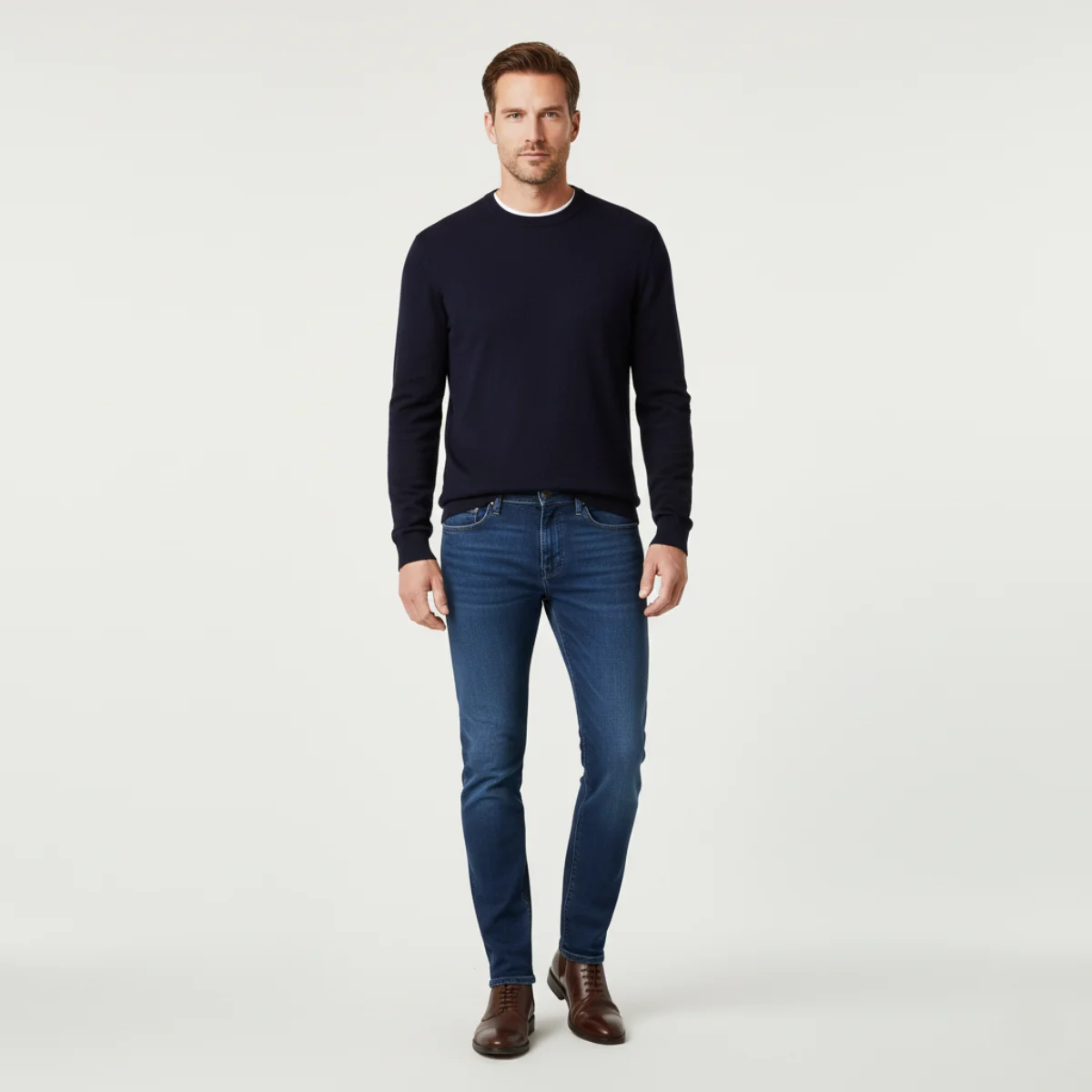Léocadie | Slim Cotton Denim Jeans