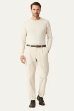 Clarice | Pleated High Waist Trousers