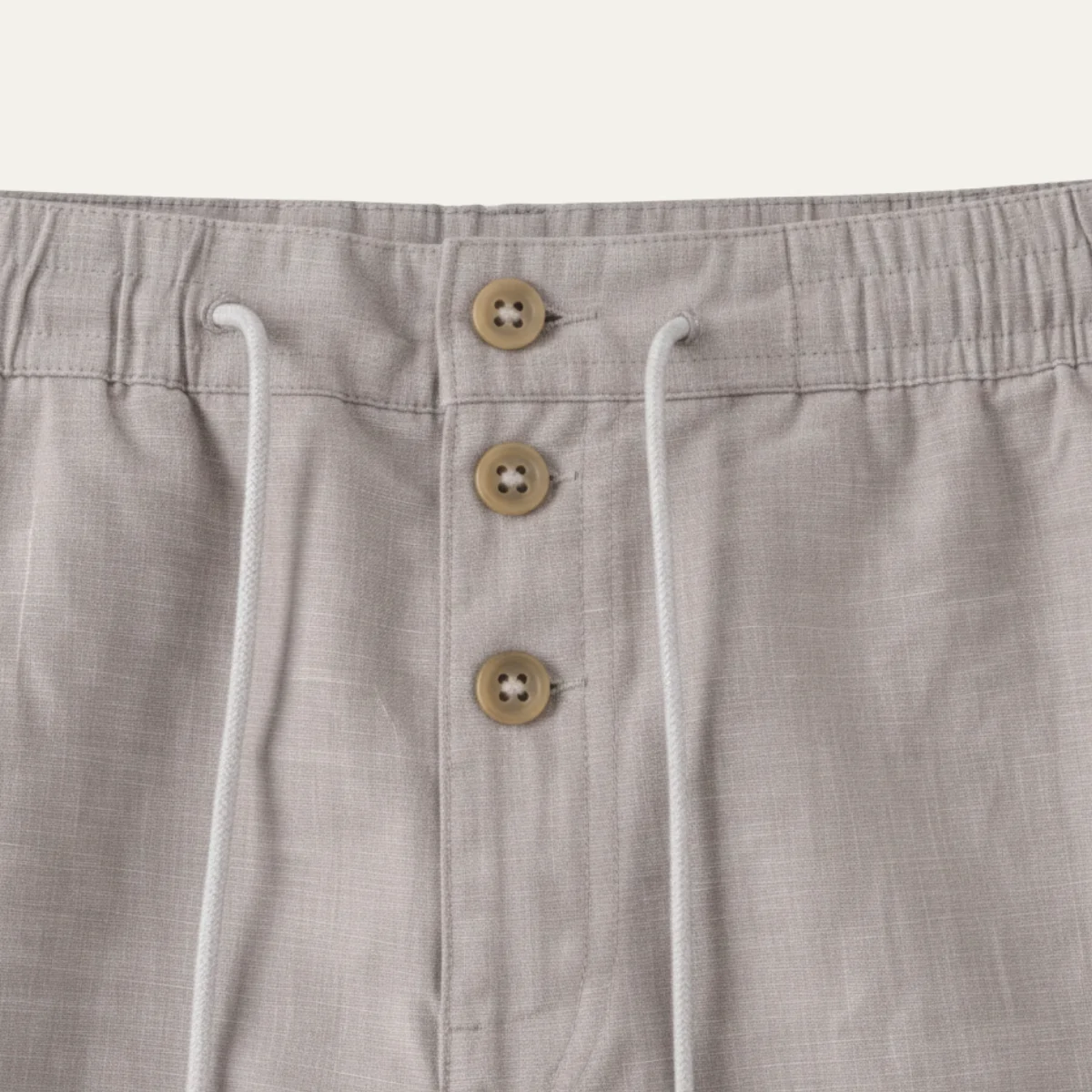Yolande | Straight Leg Cotton-Linen Trousers