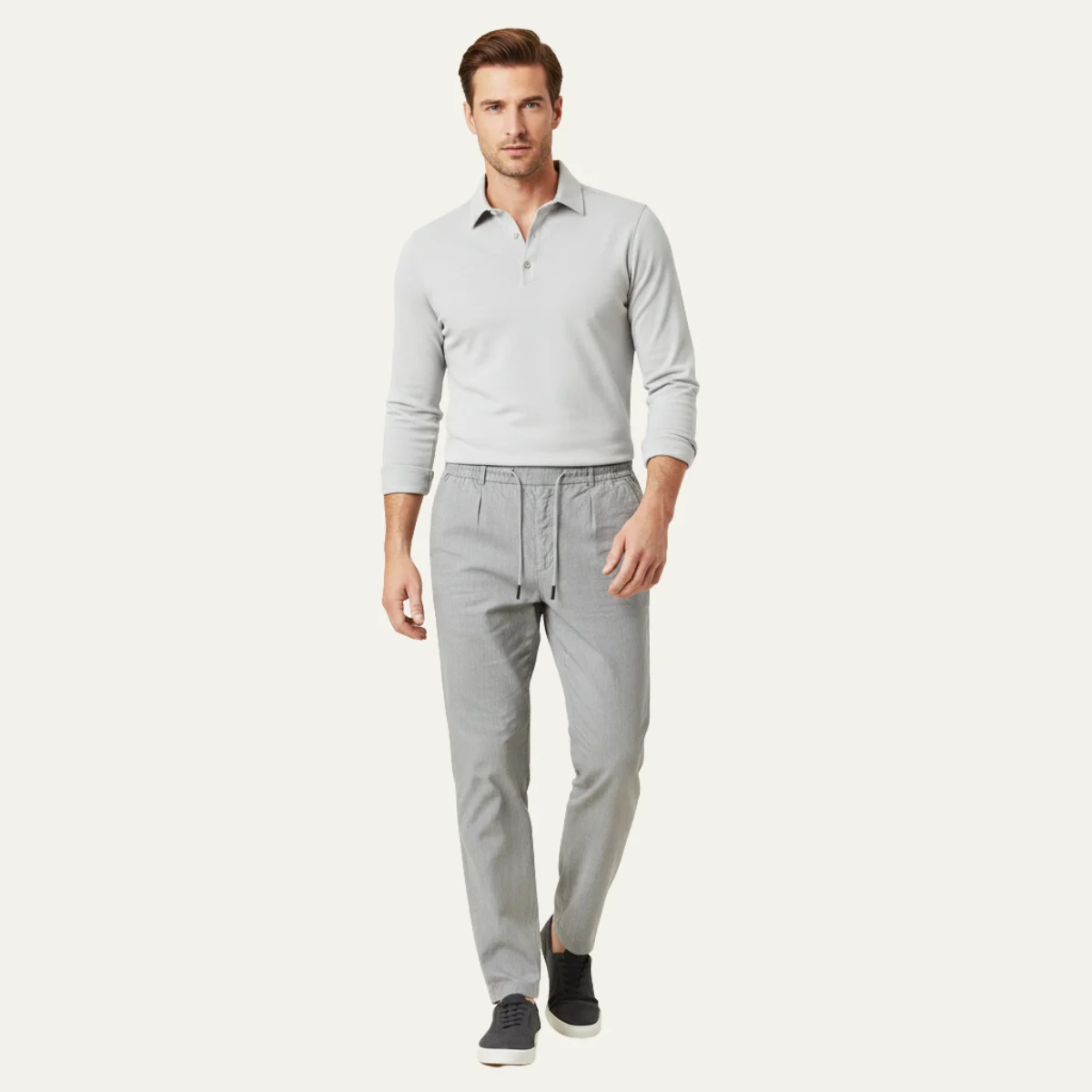 Clarisse | Drawstring Waist Trousers