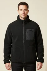 Edgar | Brushed Fleece Full Zip Jacket
