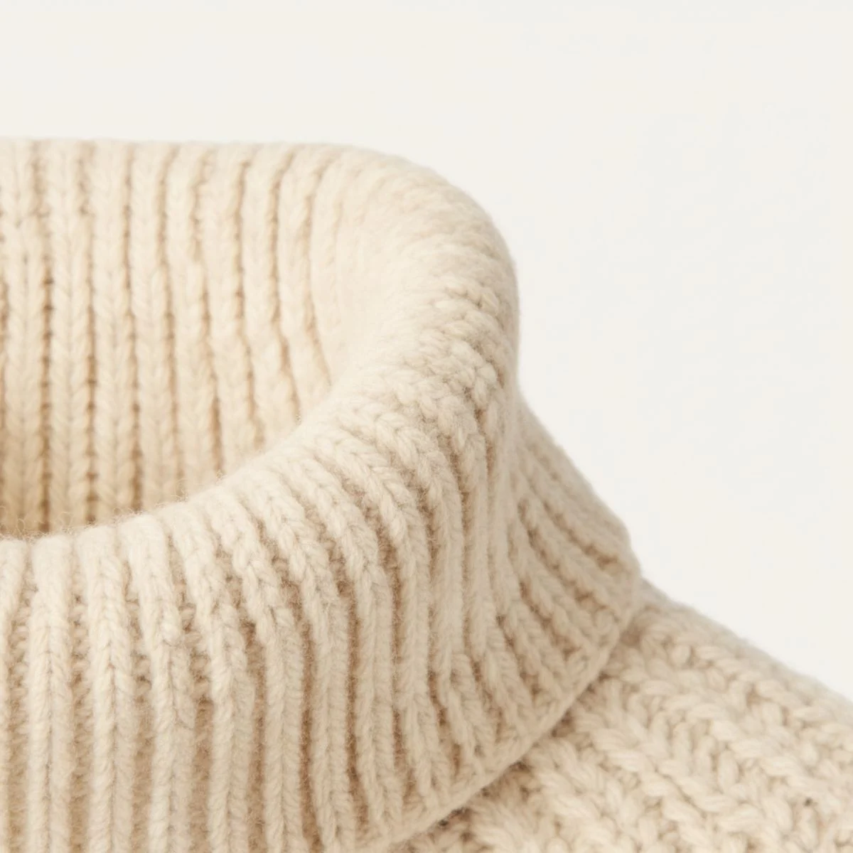 Marceline | 100% Wool Fisherman Turtleneck