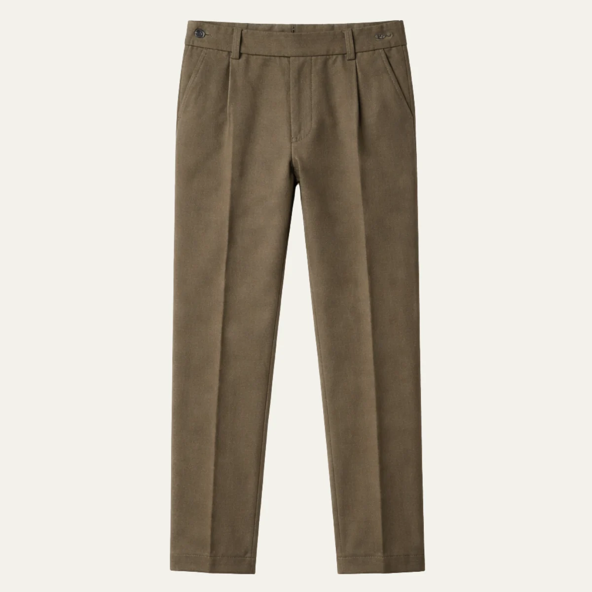 Nicolette | Straight Leg Wool Trousers