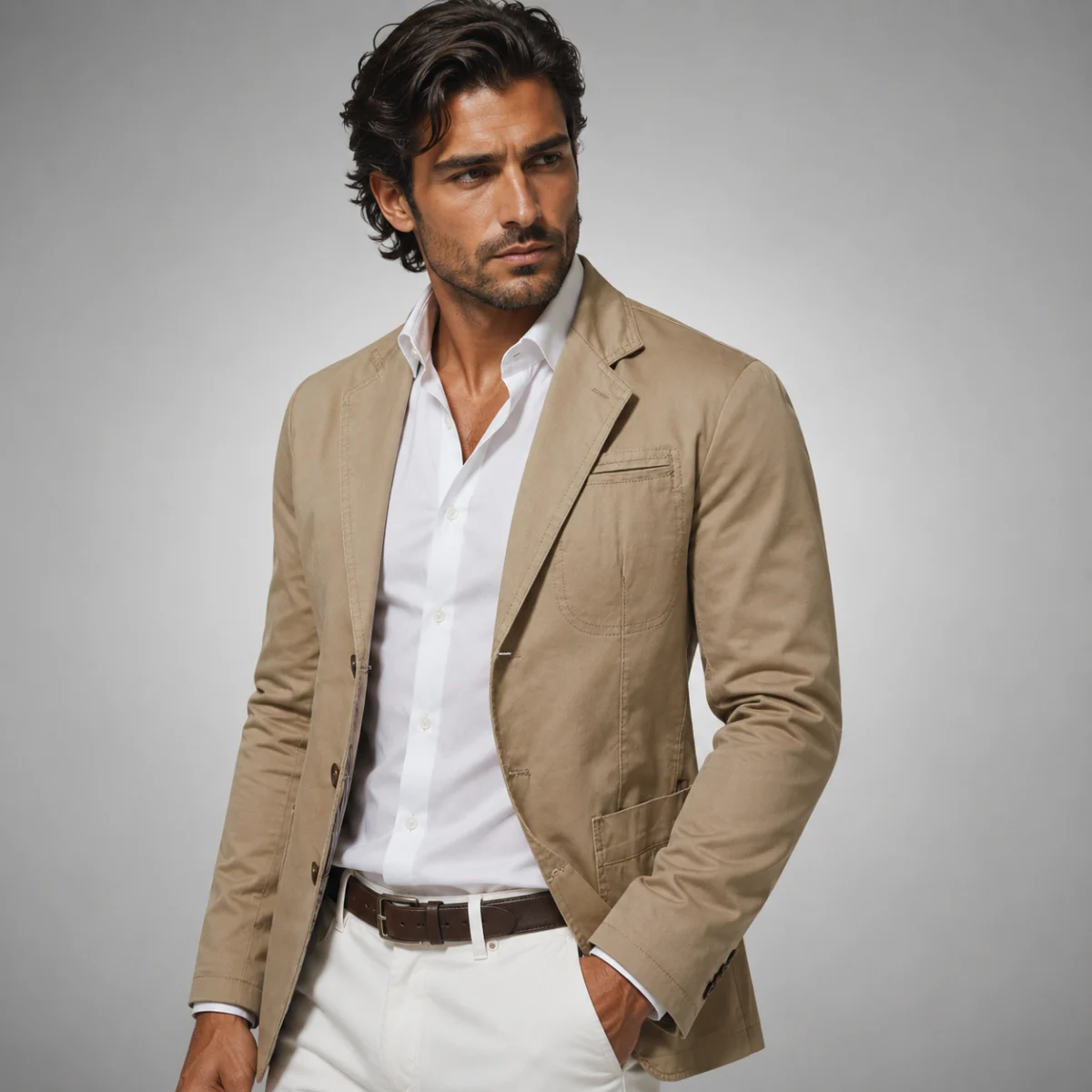 Armelle | Lined Cotton Work Jacket