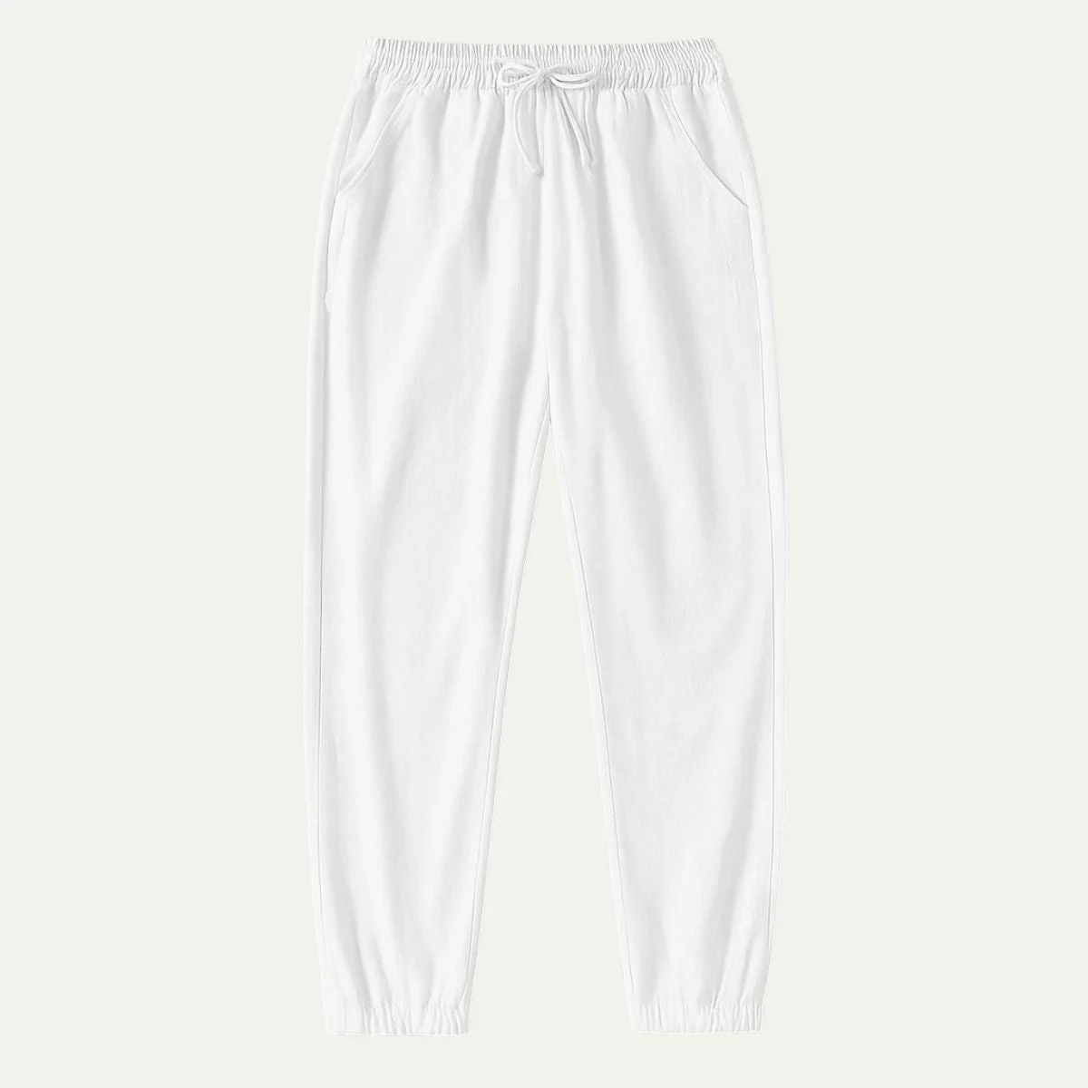 Léonie | Drawstring Cotton Joggers