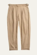Isaure | High Rise Double Pleat Trousers