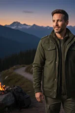Aubert | Utility Pocket Fleece Jacket